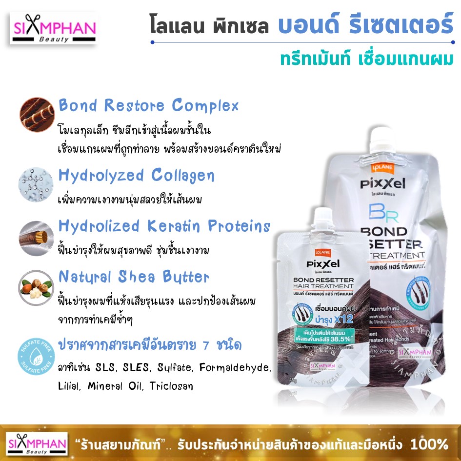 โลแลน พิกเซล บอนด์ รีเซตเตอร์ ทรีทเม้นท์ (เชื่อมแกน)